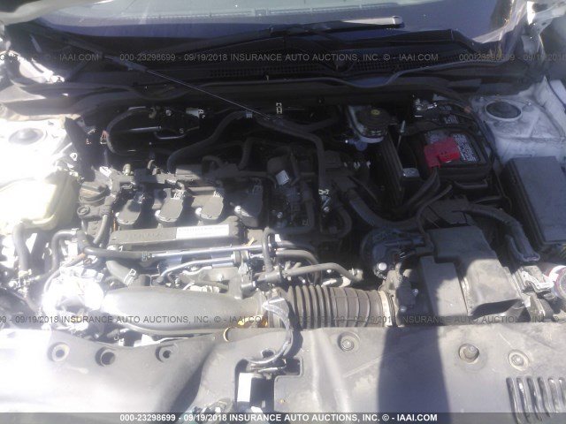2HGFC1F7XGH635388 - 2016 HONDA CIVIC EXL 白色 照片 10