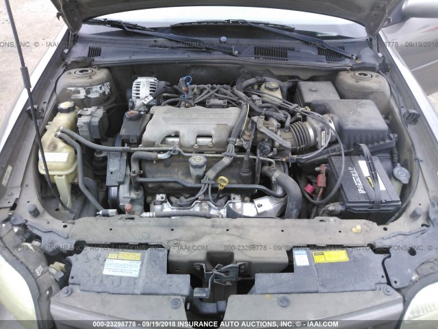 1G3NB52M6X6328897 - 1999 OLDSMOBILE CUTLASS GL 棕色 照片 10