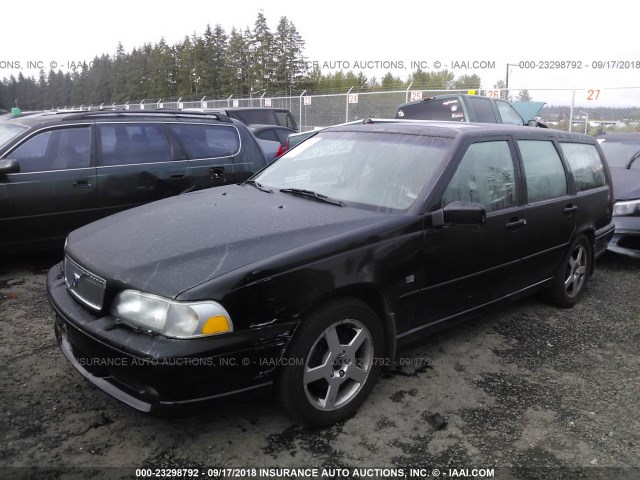 YV1LV60D6Y2682994 - 2000 VOLVO V70 R BLACK photo 2