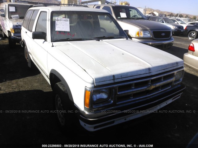 1GNDT13W0R0166988 - 1994 CHEVROLET BLAZER S10 WHITE photo 1