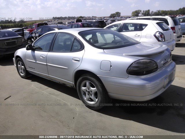 1G2WK52J91F263825 - 2001 PONTIAC GRAND PRIX SE SILVER photo 3