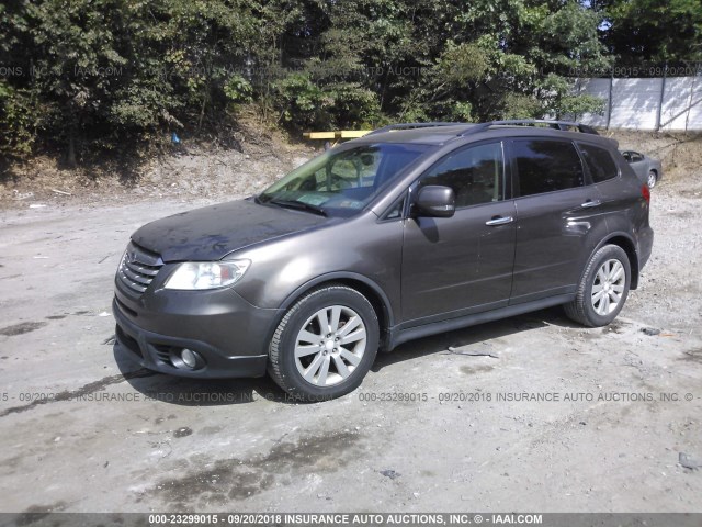 4S4WX93D284404698 - 2008 SUBARU TRIBECA LIMITED BROWN photo 2