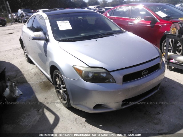 JTKDE177X50013768 - 2005 TOYOTA SCION TC GRAY photo 1