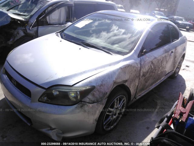 JTKDE177X50013768 - 2005 TOYOTA SCION TC GRAY photo 2