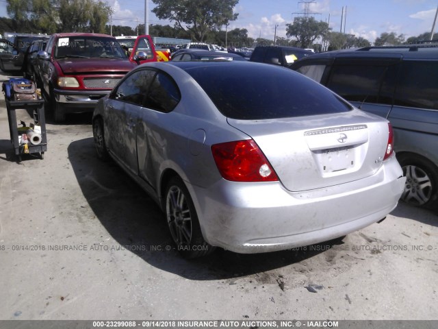 JTKDE177X50013768 - 2005 TOYOTA SCION TC 灰色 照片 3