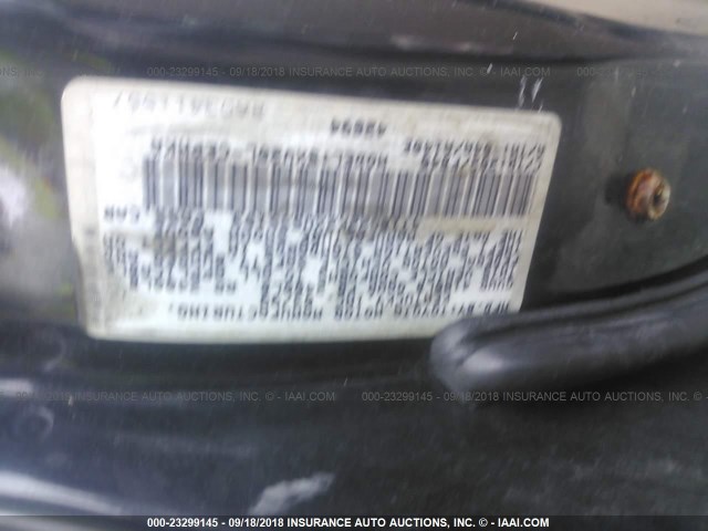 4T1BG22K2XU535103 - 1999 TOYOTA CAMRY CE/LE/XLE შავი ფოტო 9