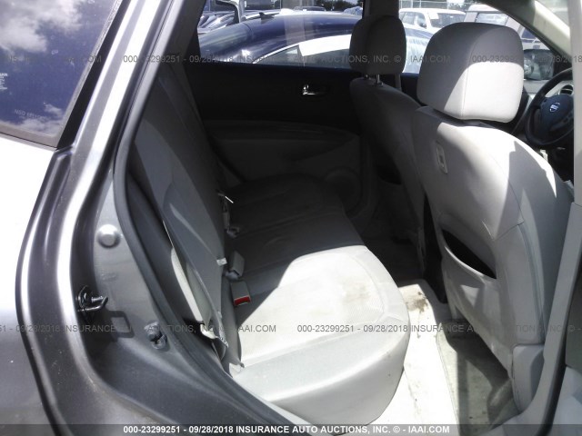 JN8AS5MT3CW600775 - 2012 NISSAN ROGUE S/SV SILVER photo 8