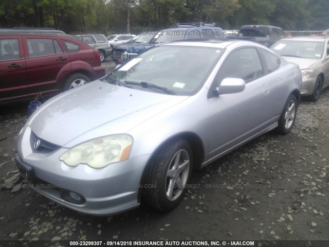 JH4DC53062C030458 - 2002 ACURA RSX TYPE-S SILVER photo 2