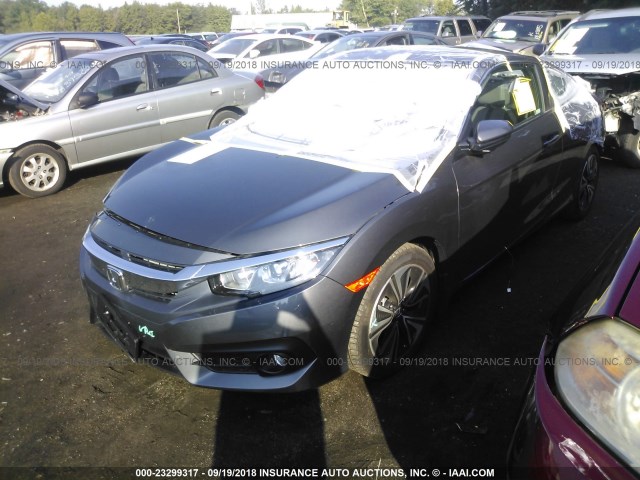 2HGFC3B70JH355469 - 2018 HONDA CIVIC EXL 灰色 照片 2