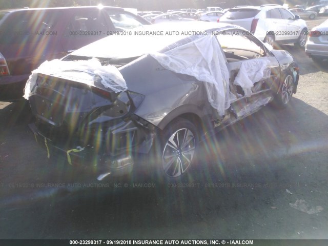 2HGFC3B70JH355469 - 2018 HONDA CIVIC EXL 灰色 照片 6