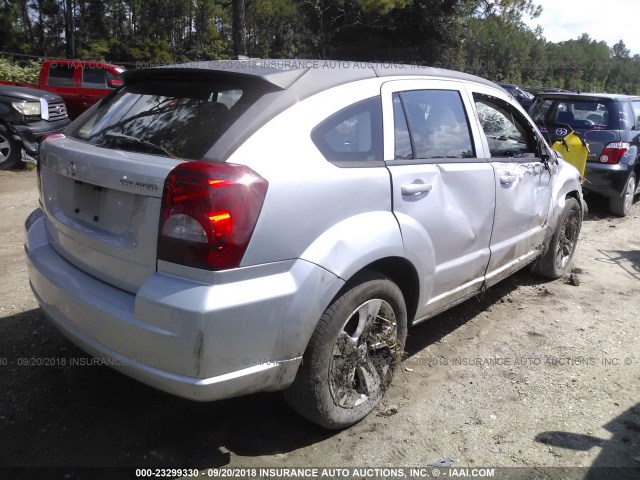 1B3CB3HA4BD172065 - 2011 DODGE CALIBER MAINSTREET SILVER photo 4