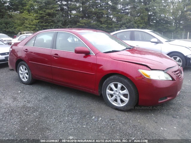 4T1BE46K07U080473 - 2007 TOYOTA CAMRY NEW GENERAT CE/LE/XLE/SE RED photo 1