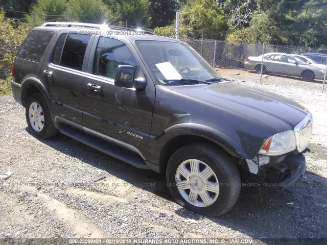 5LMEU68H55ZJ05877 - 2005 LINCOLN AVIATOR 灰色 照片 1