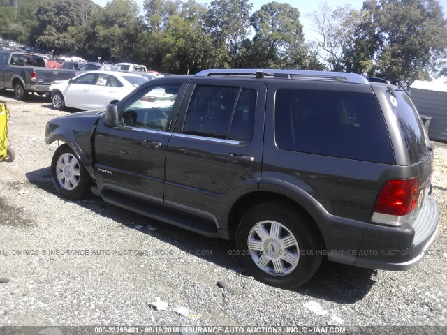 5LMEU68H55ZJ05877 - 2005 LINCOLN AVIATOR 灰色 照片 3