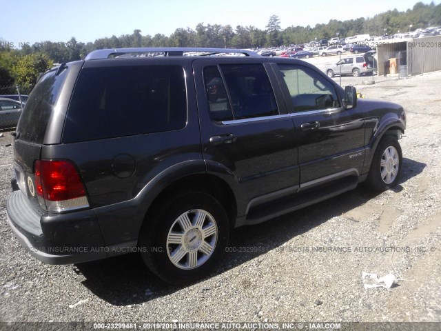 5LMEU68H55ZJ05877 - 2005 LINCOLN AVIATOR 灰色 照片 4