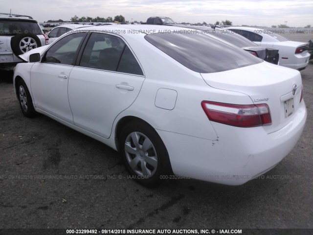 4T4BE46K89R134398 - 2009 TOYOTA CAMRY SE/LE/XLE 白色 照片 3