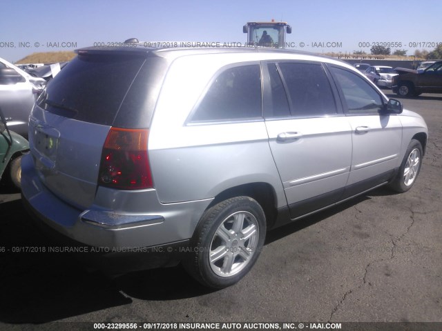 2C4GM68475R426181 - 2005 CHRYSLER PACIFICA TOURING SILVER photo 4