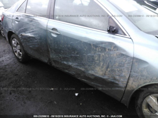 4T4BE46K19R083634 - 2009 TOYOTA CAMRY SE/LE/XLE 绿色 照片 6
