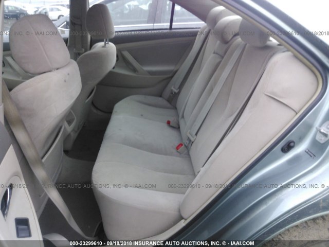 4T4BE46K19R083634 - 2009 TOYOTA CAMRY SE/LE/XLE 绿色 照片 8