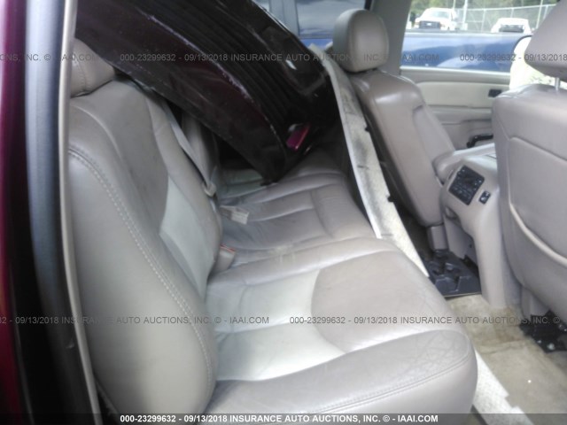 1GKFK66U54J253207 - 2004 GMC YUKON XL DENALI BURGUNDY photo 8