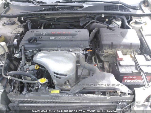 4T1BE32KX5U419592 - 2005 TOYOTA CAMRY LE/XLE/SE Qızıl foto 10