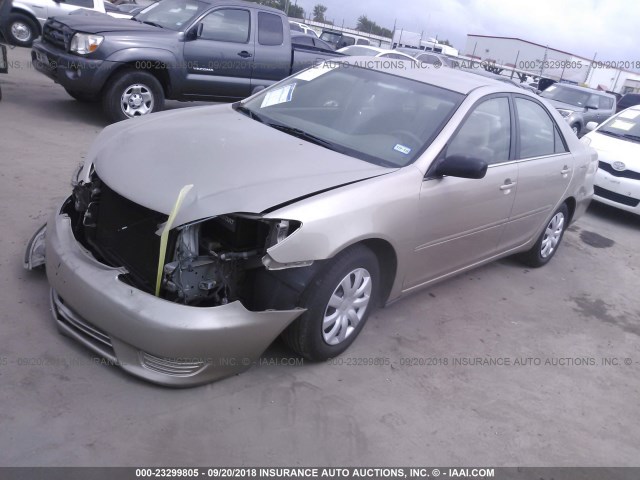 4T1BE32KX5U419592 - 2005 TOYOTA CAMRY LE/XLE/SE Qızıl foto 2