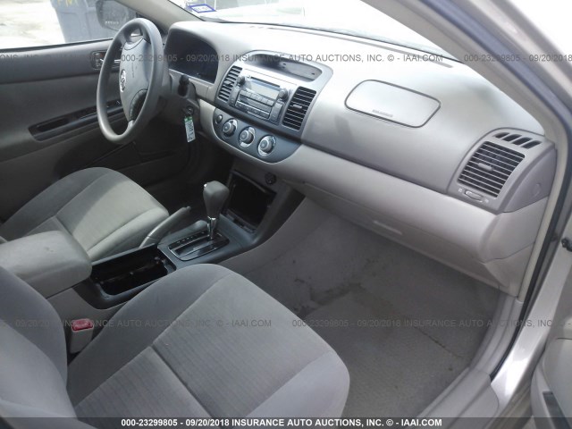 4T1BE32KX5U419592 - 2005 TOYOTA CAMRY LE/XLE/SE Qızıl foto 5