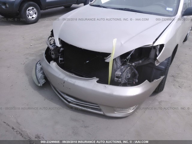 4T1BE32KX5U419592 - 2005 TOYOTA CAMRY LE/XLE/SE Qızıl foto 6