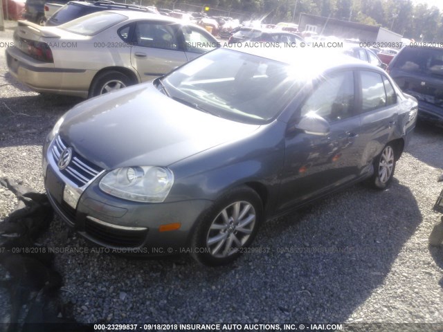 3VWRZ7AJ6AM157914 - 2010 VOLKSWAGEN JETTA SE/SEL GRAY photo 2