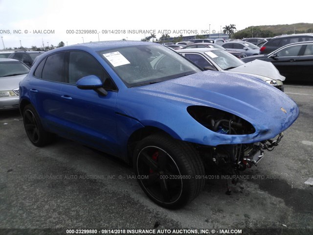 WP1AG2A55HLB51804 - 2017 PORSCHE MACAN GTS BLUE photo 1