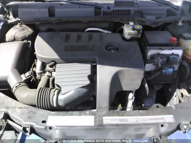 1G8AJ55F56Z104817 - 2006 SATURN ION LEVEL 2 蓝色 照片 10