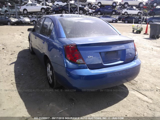 1G8AJ55F56Z104817 - 2006 SATURN ION LEVEL 2 蓝色 照片 3