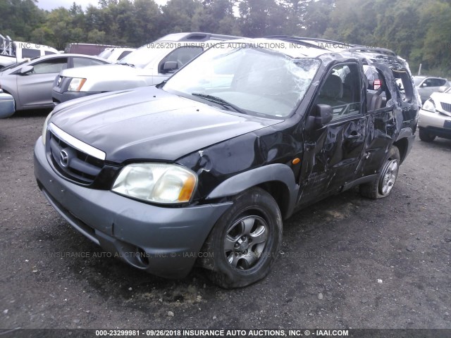 4F2YU08152KM63201 - 2002 MAZDA TRIBUTE LX/ES 黑色 照片 2