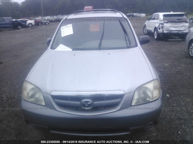 4F2YU09171KM11243 - 2001 MAZDA TRIBUTE LX/ES SILVER photo 6