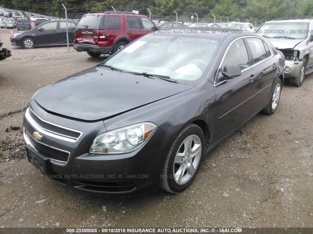 1G1ZB5E04CF305230 - 2012 CHEVROLET MALIBU LS 灰色 照片 2