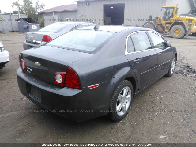 1G1ZB5E04CF305230 - 2012 CHEVROLET MALIBU LS 灰色 照片 4