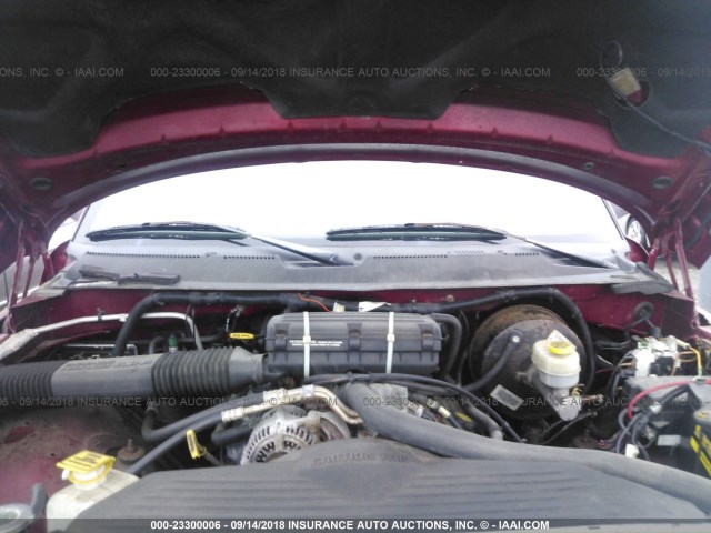 1B7HF16Y4XS246634 - 1999 DODGE RAM 1500 RED photo 10