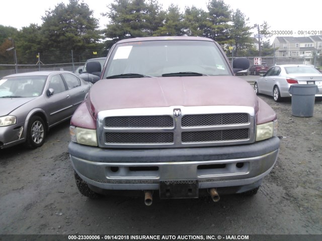 1B7HF16Y4XS246634 - 1999 DODGE RAM 1500 RED photo 6