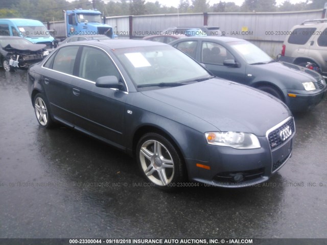 WAUDF78E38A100816 - 2008 AUDI A4 2.0T QUATTRO GRAY photo 1