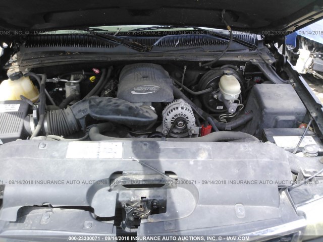 1GCEC19Z77E106964 - 2007 CHEVROLET SILVERADO C1500 CLASSIC BLACK photo 10