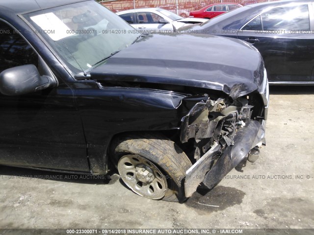 1GCEC19Z77E106964 - 2007 CHEVROLET SILVERADO C1500 CLASSIC BLACK photo 6