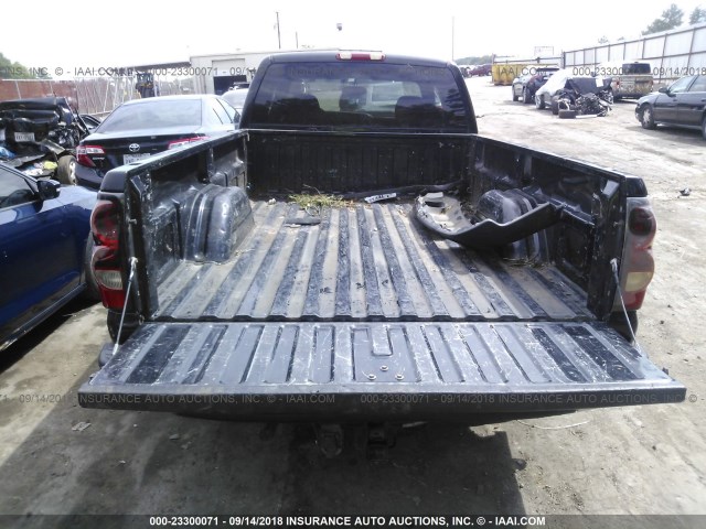 1GCEC19Z77E106964 - 2007 CHEVROLET SILVERADO C1500 CLASSIC BLACK photo 8