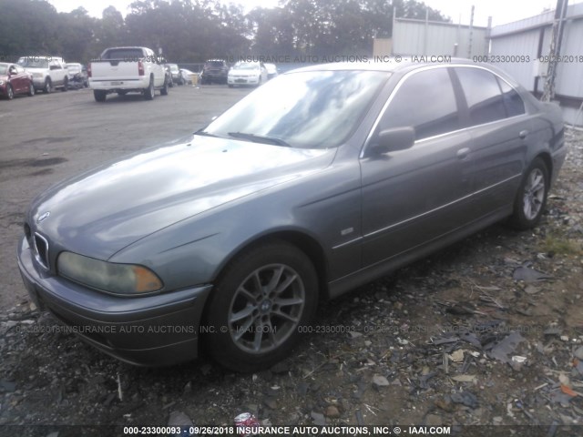 WBADT43493G025468 - 2003 BMW 525 I AUTOMATIC Pewter photo 2