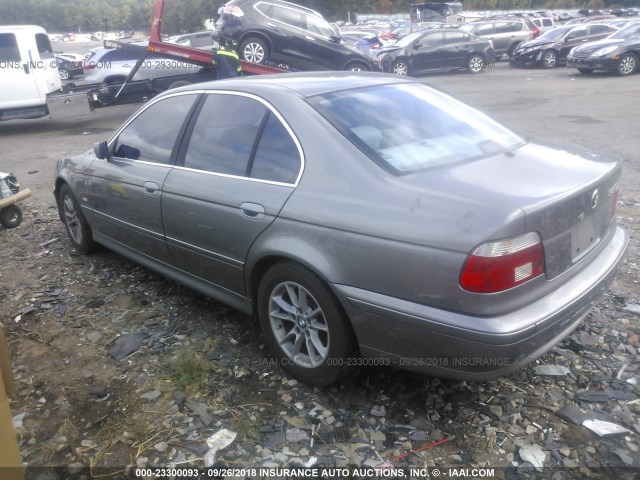 WBADT43493G025468 - 2003 BMW 525 I AUTOMATIC Pewter photo 3