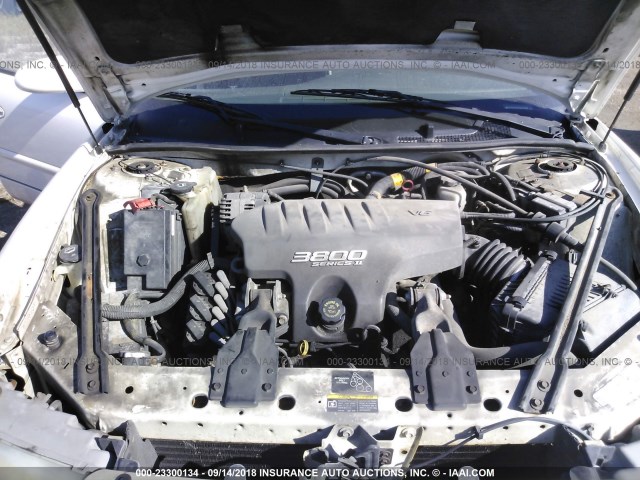 2G4WB55K621200413 - 2002 BUICK REGAL LS 白色 照片 10