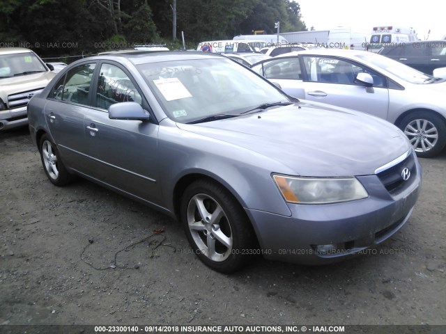 5NPEU46F56H025467 - 2006 HYUNDAI SONATA GLS/LX GRAY photo 1