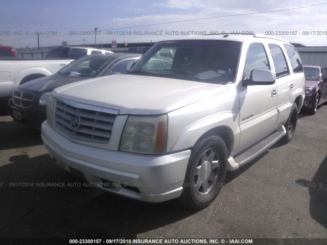 1GYEC63T93R142024 - 2003 CADILLAC ESCALADE LUXURY WHITE photo 2