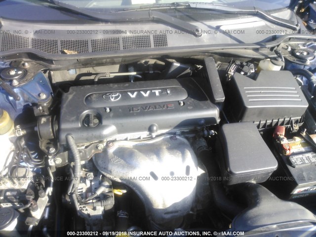 4T1BE46K89U263641 - 2009 TOYOTA CAMRY SE/LE/XLE 蓝色 照片 10