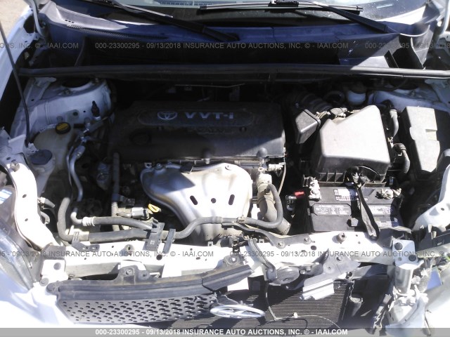 JTLZE4FE6A1109713 - 2010 TOYOTA SCION XB Ақ фото 10