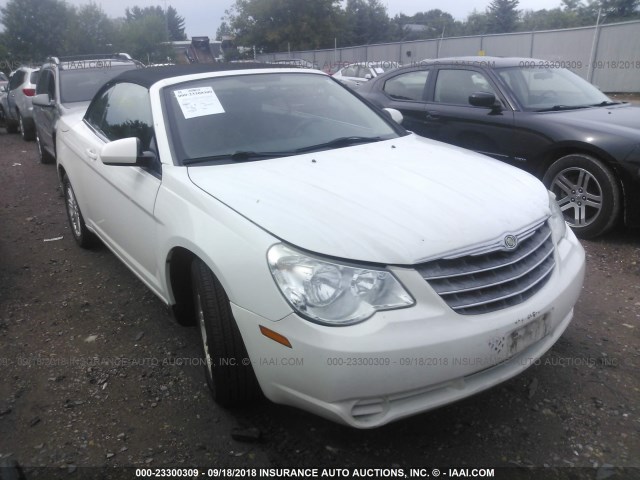 1C3LC55DX9N539436 - 2009 CHRYSLER SEBRING TOURING WHITE photo 1